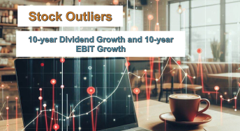 Headline image for Canadian Stock Outliers: 10-Year Dividend Growth and 10-Year EBIT Growth